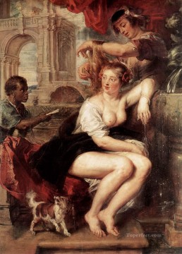 Betsabé en la fuente Peter Paul Rubens Pinturas al óleo